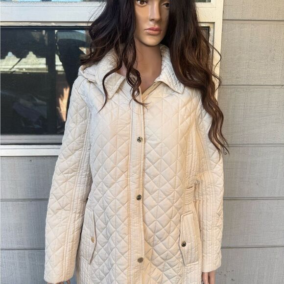 Women’s JONES NEW York Quilted Water Resistant Jacket Size PXL - Picture 2 of 7